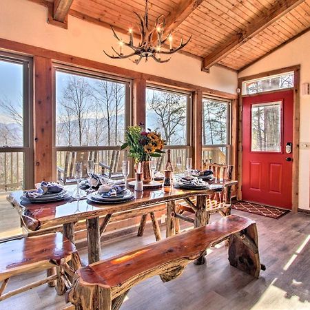 Panoramic-View Gatlinburg Cabin With Private Hot Tub Exterior photo