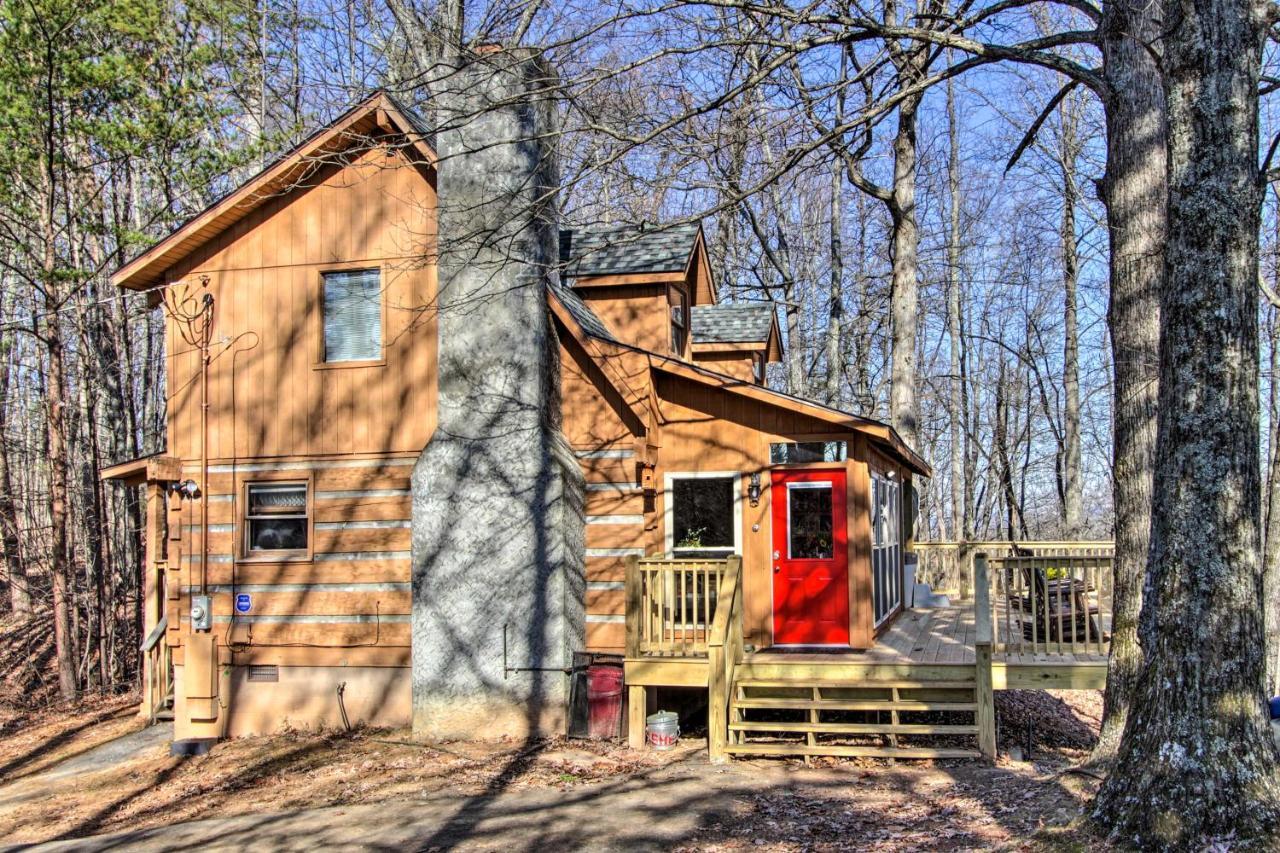 Panoramic-View Gatlinburg Cabin With Private Hot Tub Exterior photo